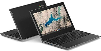 Lenovo Chromebook 11.6" HD (1366 x 768) Laptop, MediaTek MT8173c Quad-core (4 Core) - 2.10 GHz - 4GB RAM, 32GB eMMC, Chrome OS, Black (Renewed)