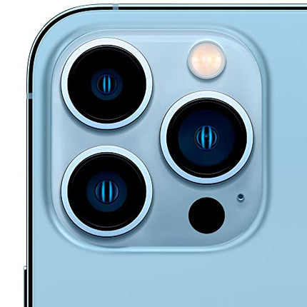 Apple iPhone 13 Pro, 128GB, Sierra Blue - Unlocked (Renewed)