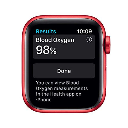 Apple Watch Series 6 (GPS + Cellular, 40mm) - (Product) RED Aluminum Case with RED Sport Band (Renewed)