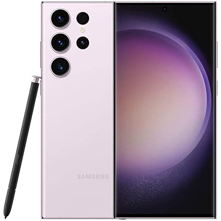 SAMSUNG Galaxy S23 Ultra 5G Factory Unlocked 256GB - Lavender (Renewed)