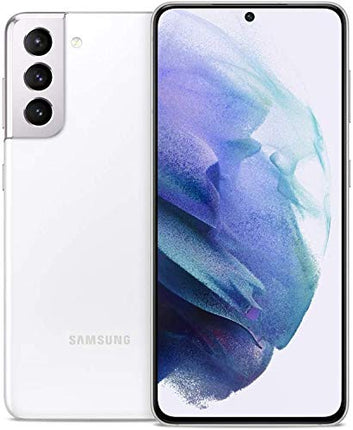 Samsung Galaxy S21 5G, US Version, 128GB, Phantom White for AT&T (Renewed)