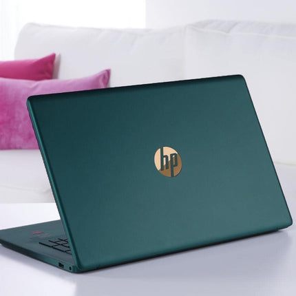 HP Laptop 15-dy0704ds 15.6-inch HD Notebook, Intel Celeron N4120 4GB DDR4 RAM 128GB PCIE SSD Computer PC Storage, USB C HDMI Port, Bluetooth WiFi, Windows 11 Installed, Peacock Teal (Renewed)
