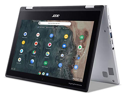 Acer Chromebook Spin 311 Convertible Laptop, Intel Celeron N4020, 11.6" HD Touch, 4GB LPDDR4, 32GB eMMC, Gigabit Wi-Fi 5, Bluetooth 5.0, Google Chrome, CP311-2H-C679