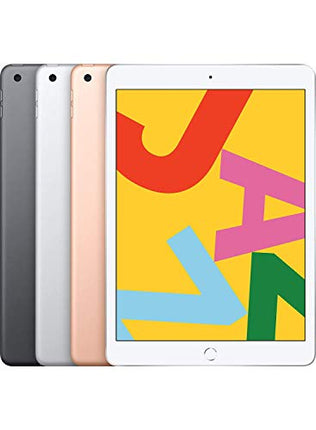2019 Apple iPad (10.2-inch, Wi-Fi + Cellular, 32GB) - Silver (Renewed)