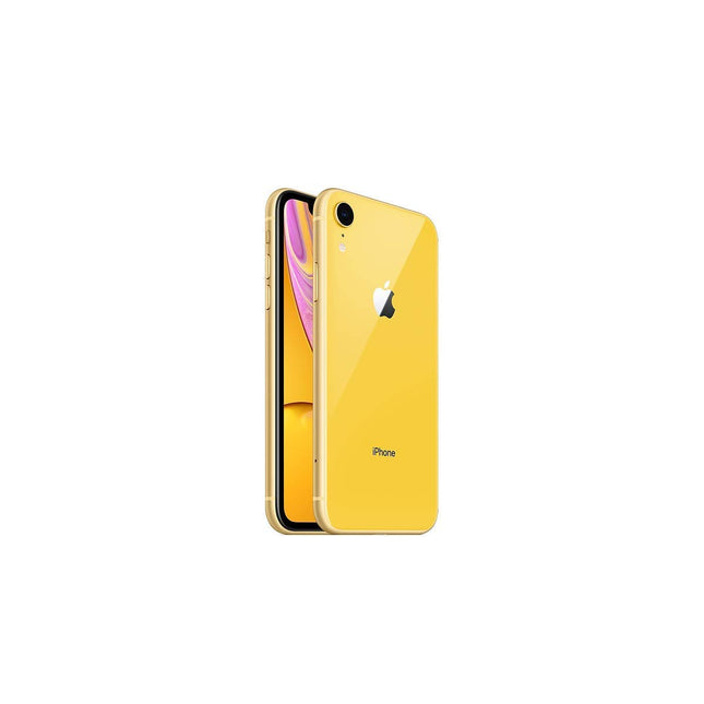 Apple iPhone XR, US Version, 128GB, Yellow - Unlocked (Renewed)