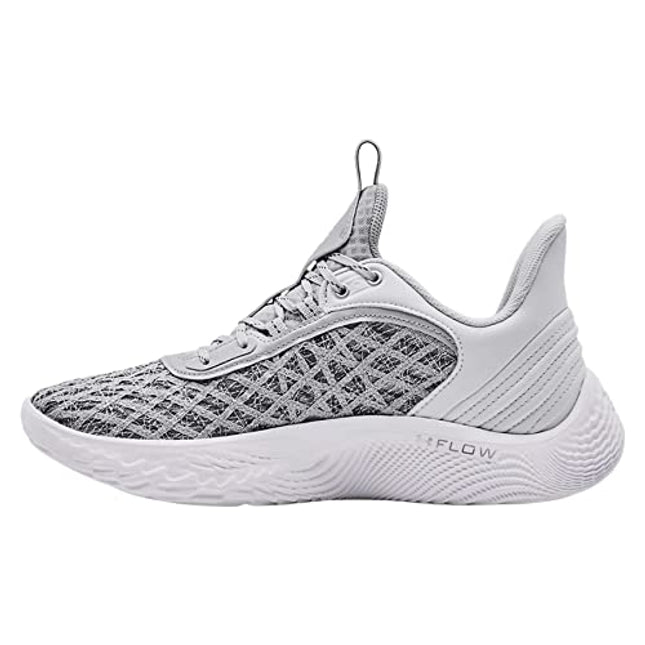 Under Armour Curry Flow 9 Team Basketball Shoes - Gray - Men's Size 4.5 / Women's Size 6