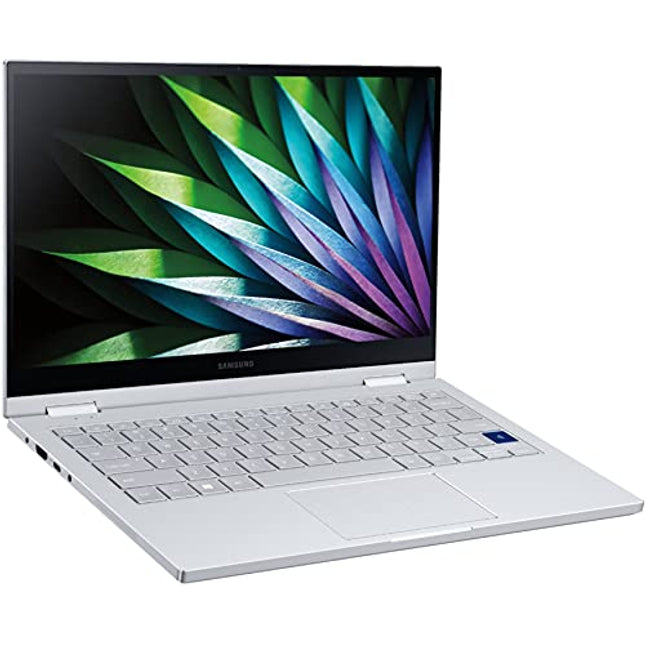 Samsung - Galaxy Book Flex2 Alpha 13.3" QLED Touch-Screen Laptop - Intel Core i5 - 8GB Memory - 256GB SSD - Royal Silver