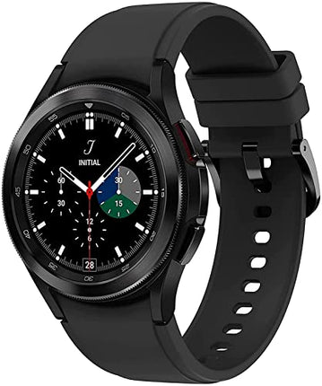 SAMSUNG Galaxy Watch 4 Classic 42mm Smartwatch with ECG Monitor Tracker for Health, Fitness, Running, Sleep Cycles, GPS Fall Detection, Bluetooth, US Version, Black