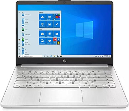 HP Laptop 14-DQ2045CL 14" FHD Intel Core i7-1165G7, Intel Iris Xe Graphics, 12GB DDR4 RAM, 512GB SSD Storage, Windows 10 Home, Natural Silver (Renewed)
