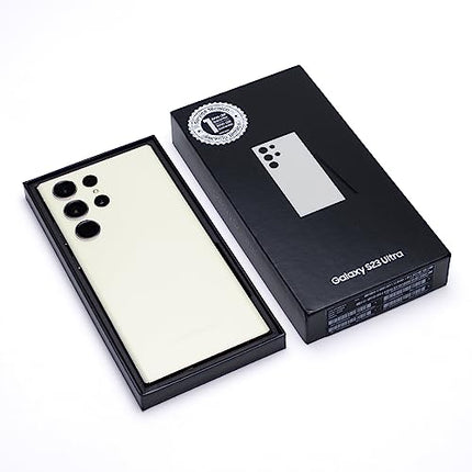 SAMSUNG Galaxy S23 Ultra 5G (SM-S918B/DS) Dual SIM 512GB ROM 12GB RAM GSM Factory Unlocked Global Model Mobile Cell Phone Cream