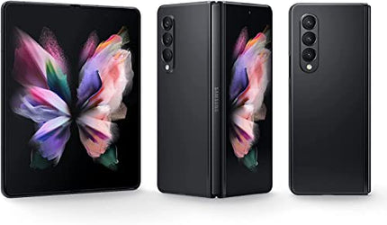 SAMSUNG Galaxy Z Fold 3 5G AT&T 256GB Phantom Black (Renewed)