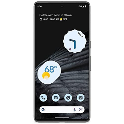 Google Pixel 7 Pro - 5G Android Phone - Unlocked Smartphone with Telephoto Lens, Wide Angle Lens, and 24-Hour Battery - 256GB - Obsidian (Renewed)