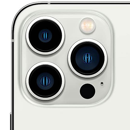 Apple iPhone 13 Pro Max, 256GB, Silver - Unlocked (Renewed)