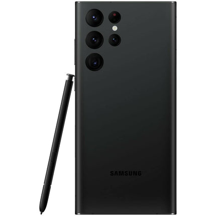 Samsung Galaxy S22 Ultra Smartphone, Factory Unlocked Android Cell Phone, 512GB, 8K Camera & Video, Brightest Display, S Pen, Long Battery Life, Fast 4nm Processor, US Version, Phantom Black (Renewed)