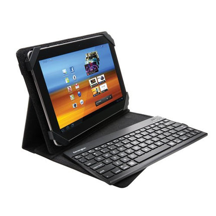 Kensington KeyFolio Pro 2 Universal Removable Keyboard, Case and Stand for 10-Inch Tablets, Black (K39519US)