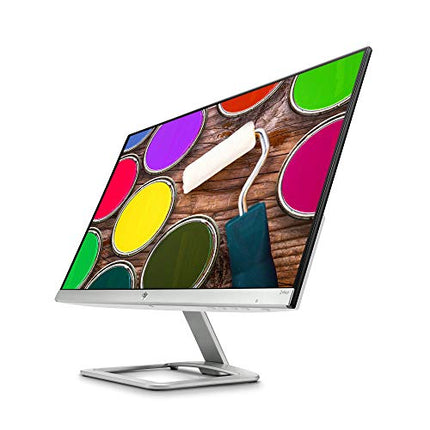 HP 23.8-inch FHD Monitor with Built-in Audio (24ea, White) (Renewed)