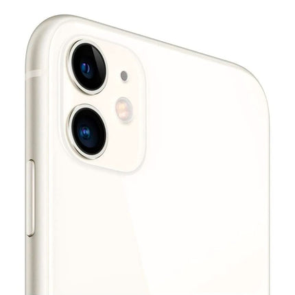 Apple iPhone 11, 64GB, White - Fully Unlocked (Renewed)
