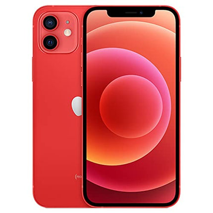 Apple iPhone 12, 128GB, (Product)Red - Fully Unlocked (Renewed)