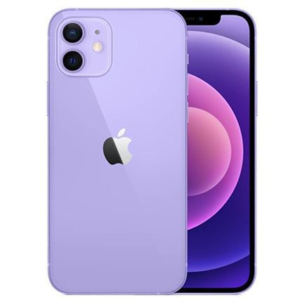 Apple iPhone 12, 128GB, Purple - Unlocked (Renewed)
