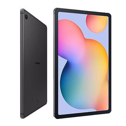 SAMSUNG Galaxy Tab S6 Lite 10.4" 128GB Android Tablet, LCD Screen, S Pen Included, Slim Metal Design, AKG Dual Speakers, 8MP Rear Camera, Long Lasting Battery, US Version, 2022, Oxford Gray