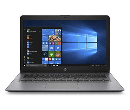 HP Stream 14-inch Laptop, AMD Dual-Core A4-9120E Processor, 4 GB SDRAM, 64 GB eMMC, Windows 10 Home in S Mode(14-ds0060nr, Brilliant Black) (Renewed)