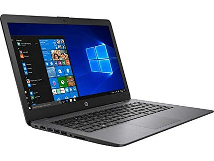 HP Stream Laptop 14-ds0011ds 14" AMD A6-9220e 1.6 GHz AMD Radeon R4 Graphics 4 GB RAM 64 GB eMMC W10 Home in S Mode BT Webcam Brilliant Black (Renewed)