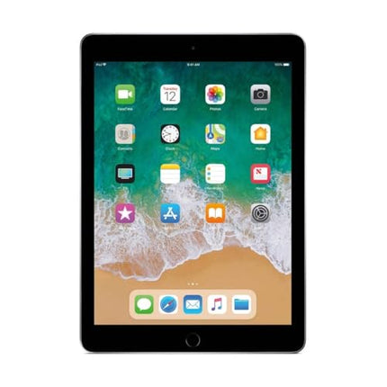 Apple iPad 9.7in 6th Generation WiFi + Cellular (128GB, Space Gray) (Renewed)