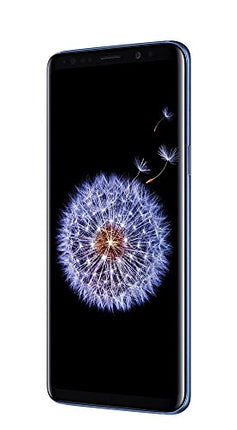 Samsung Galaxy S9, 64GB, Coral Blue - Fully Unlocked (Renewed)