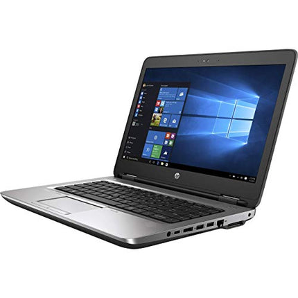 HP Laptop ProBook 640 G2 laptops PC, Intel Core i5-6300U, 8GB DDR4 Memory, 256GB M.2 SSD, DP, VGA, USB 3.0, Win 10 Pro Professional 64 bit Multi-Language Support English/French/Spanish(Renewed)
