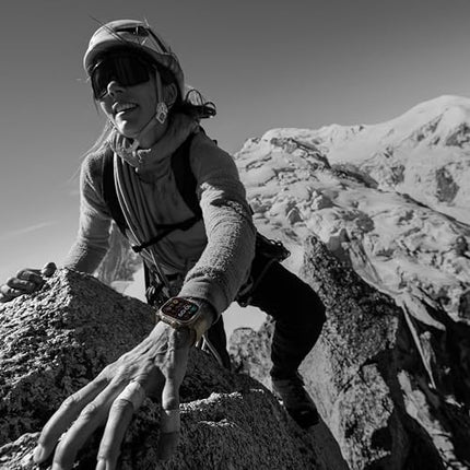 Apple Watch Ultra 2 [GPS + Cellular 49mm] Smartwatch with Rugged Titanium Case & White Ocean Band. Fitness Tracker, GPS, Action Button, Extra-Long Battery Life, Bright Retina Display (Renewed)