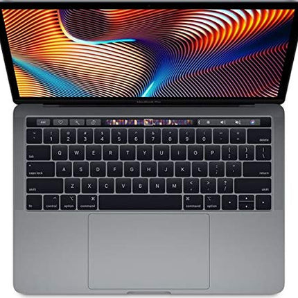 2019 Apple MacBook Pro with 2.8GHz Intel Core i7 (13.3-inch, 8GB RAM, 256GB SSD Storage) (QWERTY English) Space Gray (Renewed)
