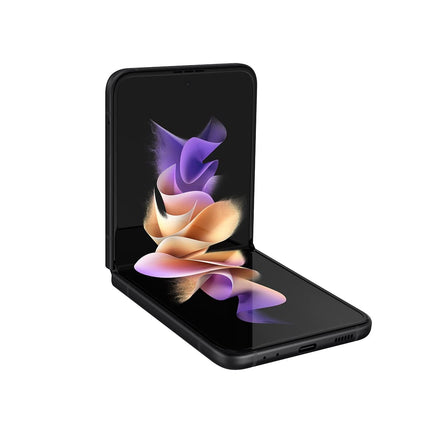 SAMSUNG Galaxy Z Flip 3 Flip3 5G Fully Unlocked Android Cell Phone US Version Smartphone Flex Mode, Intuitive Camera Compact - (Renewed) (256GB, White)