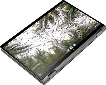 2020 NewestHP x360 2-in-1 14-inch FHD Touchscreen Chromebook  10thGEn. Intel Core i3-10110U, 8GB RAM, 64GB eMMC, B&O Audio, WiFi 6, Backlit Keyboard, Fingerprint Reader - Mineral Silver (Renewed)