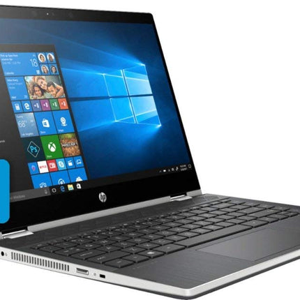 HP - Pavilion x360 2-in-1 14" Touch-Screen Laptop - Intel Core i3 - 8GB Memory - 500GB Hard Drive - Natural Silver, Ash Silver Vertical Brushed