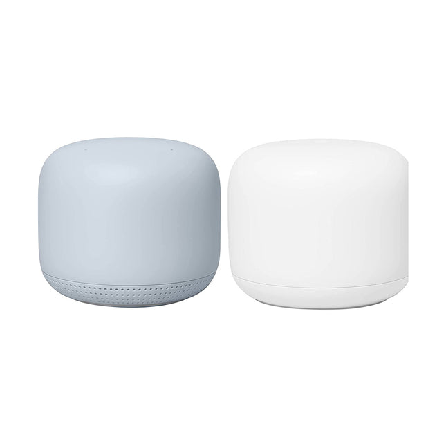 Nest Snow Mesh Wifi Router for Wireless Internet with 1 Access Point Mist Works with Nest WiFi and Google WiFi Home Wi-Fi Systems