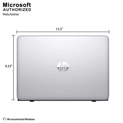 HP EliteBook 840 G3 Laptop 14-inch HD Display, Intel Core i5-6200U 2.3Ghz, 256GB SSD, 16GB DDR4 RAM, Webcam, WiFi, Windows 10 Pro (Renewed)