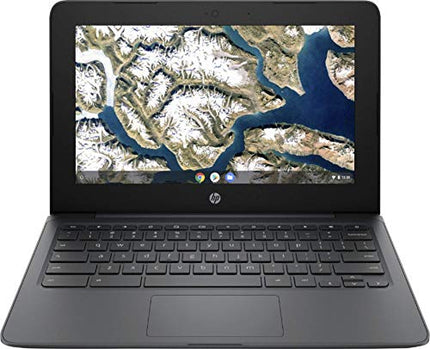 HP Newest Flagship Chromebook, 11.6" HD (1366 x 768) Display, Intel Celeron Processor N3350, 4GB LPDDR2, 32GB eMMC, Chrome OS, HD Graphics 500, 11A-NB0013DX, Ash Gray (Renewed)