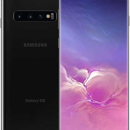 Samsung Galaxy S10, 128GB, Prism Black - Unlocked (Renewed)