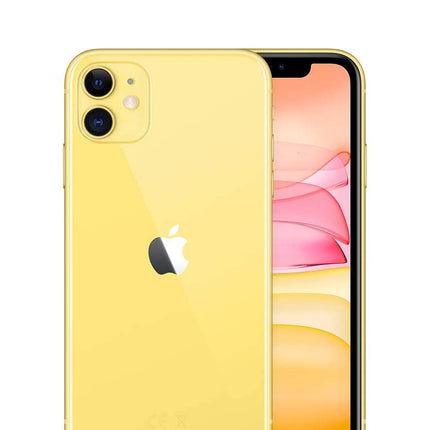 Apple iPhone 11, US Version, 64GB, Yellow for AT&T (Renewed)