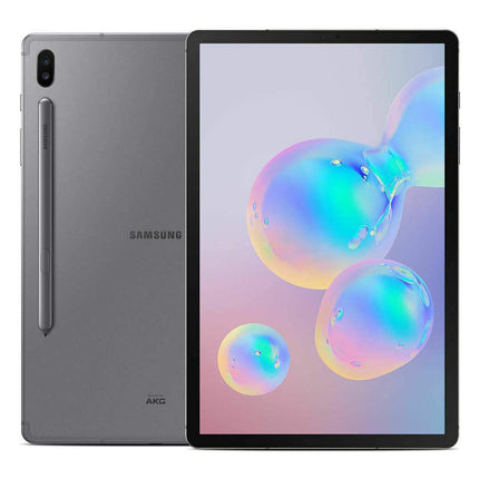 SAMSUNG Galaxy Tab S6 SM-T867U Mountain Grey 10.5" Android Tablet (Renewed)