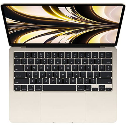 2022 Apple MacBook Air Laptop with M2 chip (13.6-inch, 8GB RAM, 256GB SSD Storage) Starlight (Renewed)