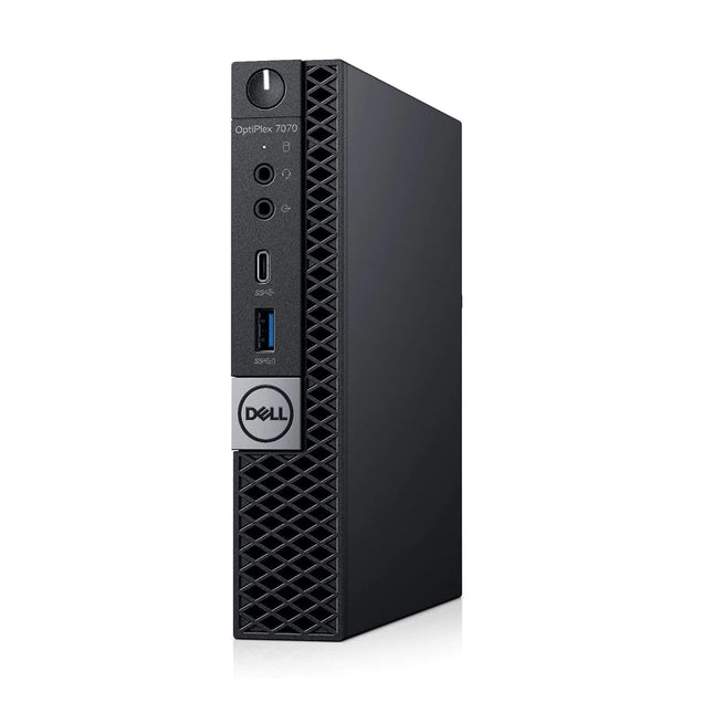 Dell OptiPlex 7070 Desktop Computer - Intel Core i7-9700T - 16GB RAM - 256GB SSD - Micro PC (Renewed)