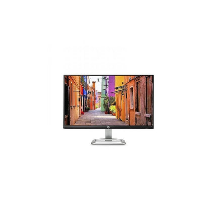 HP 23.8-inch Display Monitor, IPS w/Anti-Glare Full HD 1920x1080 VGA HDMI Edge-to-Edge Screen (24ec, Black with Silver) (Renewed)