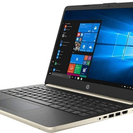 2019 Newest HP 14-inch Touch-Screen Laptop Intel Core i3 4GB RAM 128GB SSD Windows 10- Ash Silver Keyboard Frame (Renewed)