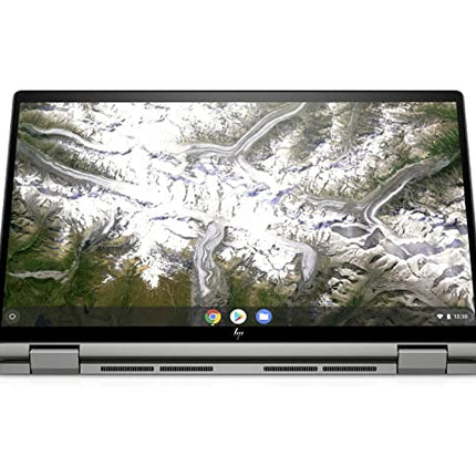 HP Chromebook x360 14A-CA0040NR 14-inch Convertible 2 in 1 Laptop Touchscreen Tablet Intel Celeron N4120 4GB LPDDR4 RAM 32GB eMMC Intel UHD Graphics 600 USB Type-C Chrome OS Wifi Bluetooth (Renewed)