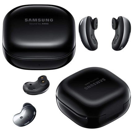 Samsung Galaxy Buds Live, Earbuds w/Active Noise Cancelling (Mystic Black) (Renewed)