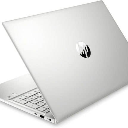 HP Pavilion 15.6 inch Touchscreen Full HD Laptop - AMD Ryzen 7 5825U - Windows 11 Notebook Computer, 16GB RAM 512GB SSD PC Storage, Bluetooth WiFi HDMI USB-C Port, 15-eh2085cl Natural Silver (Renewed)