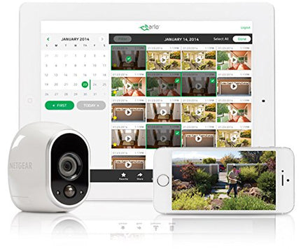 Arlo - Wireless Home Security Camera System | Indoor/Outdoor | 2 camera kit (Discontinued)