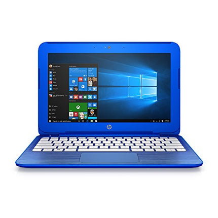 (Discontinued) HP Stream 11-r010nr 11.6-Inch Notebook (Intel Celeron Processor, 2GB RAM, 32 GB Hard Drive, Windows 10 Home 64- Bit), Cobalt Blue