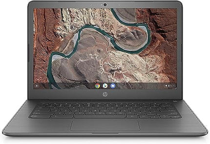 HP Chromebook 14A G5 14" 4GB / 16GB SSD AMD A4-9120C 2.4GHz Chrome OS, Gray (Renewed)